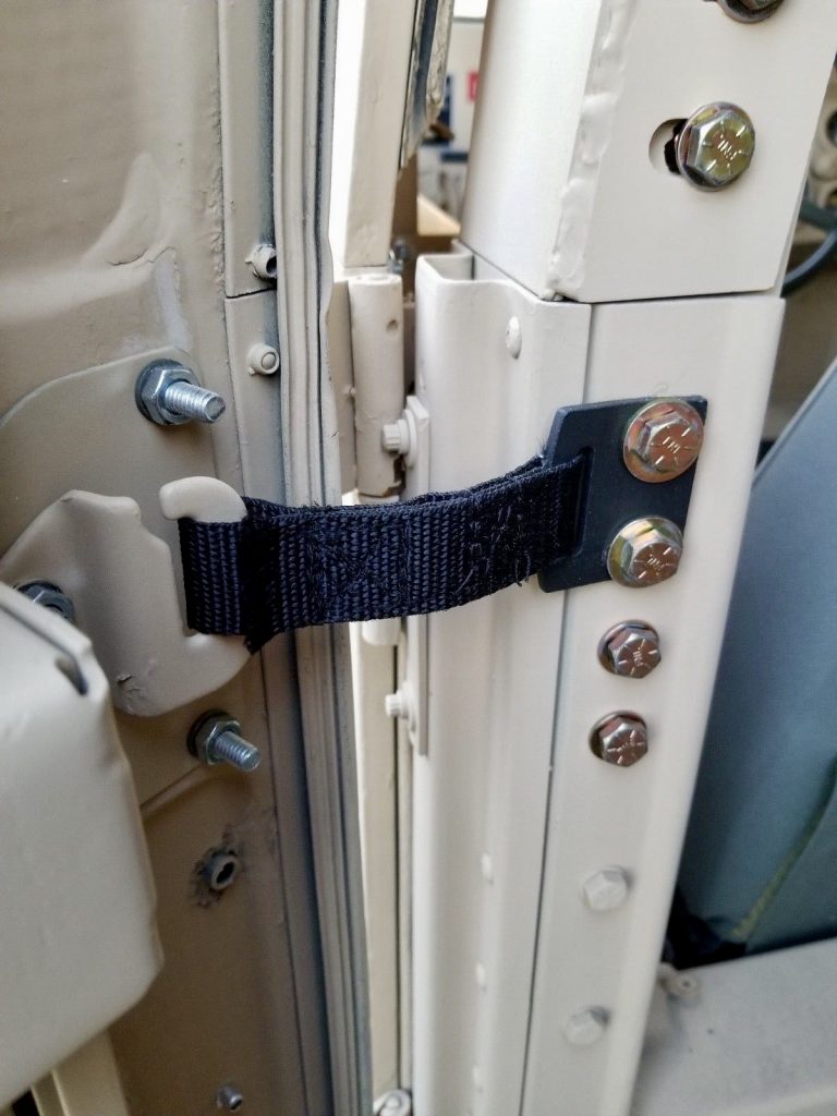 XDoor Limiter Strap Black Dog Customs