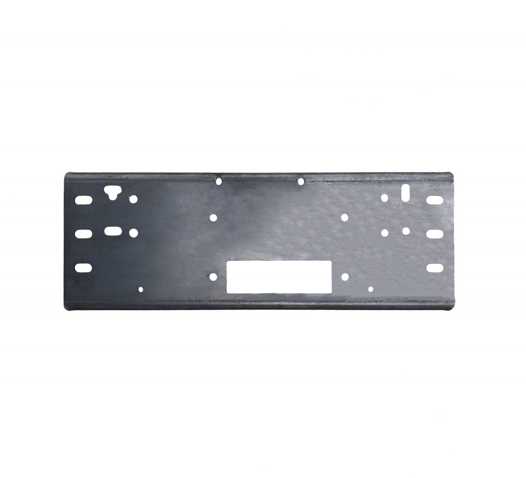 Sherpa Winch Plate Black Dog Customs